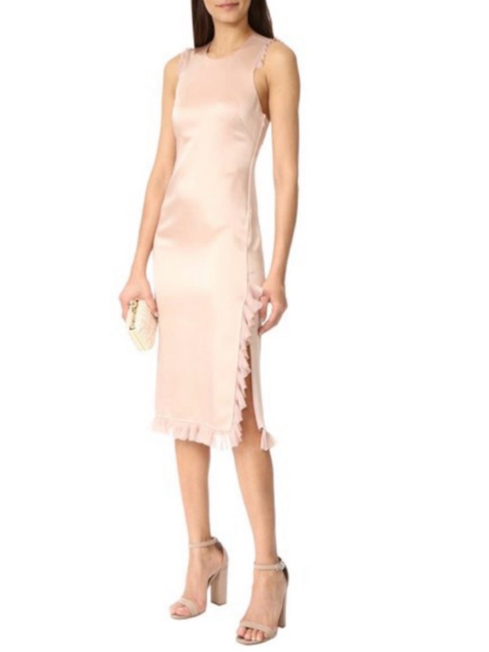 Elizabeth and James Adriene Pale Pink dress